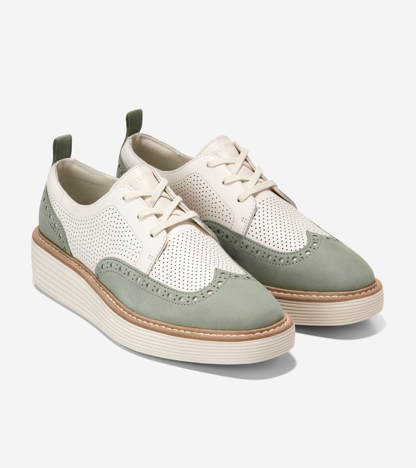 W36173:LILY PAD NUBUCK / CH POWDER / SAND DOLLAR LTHR