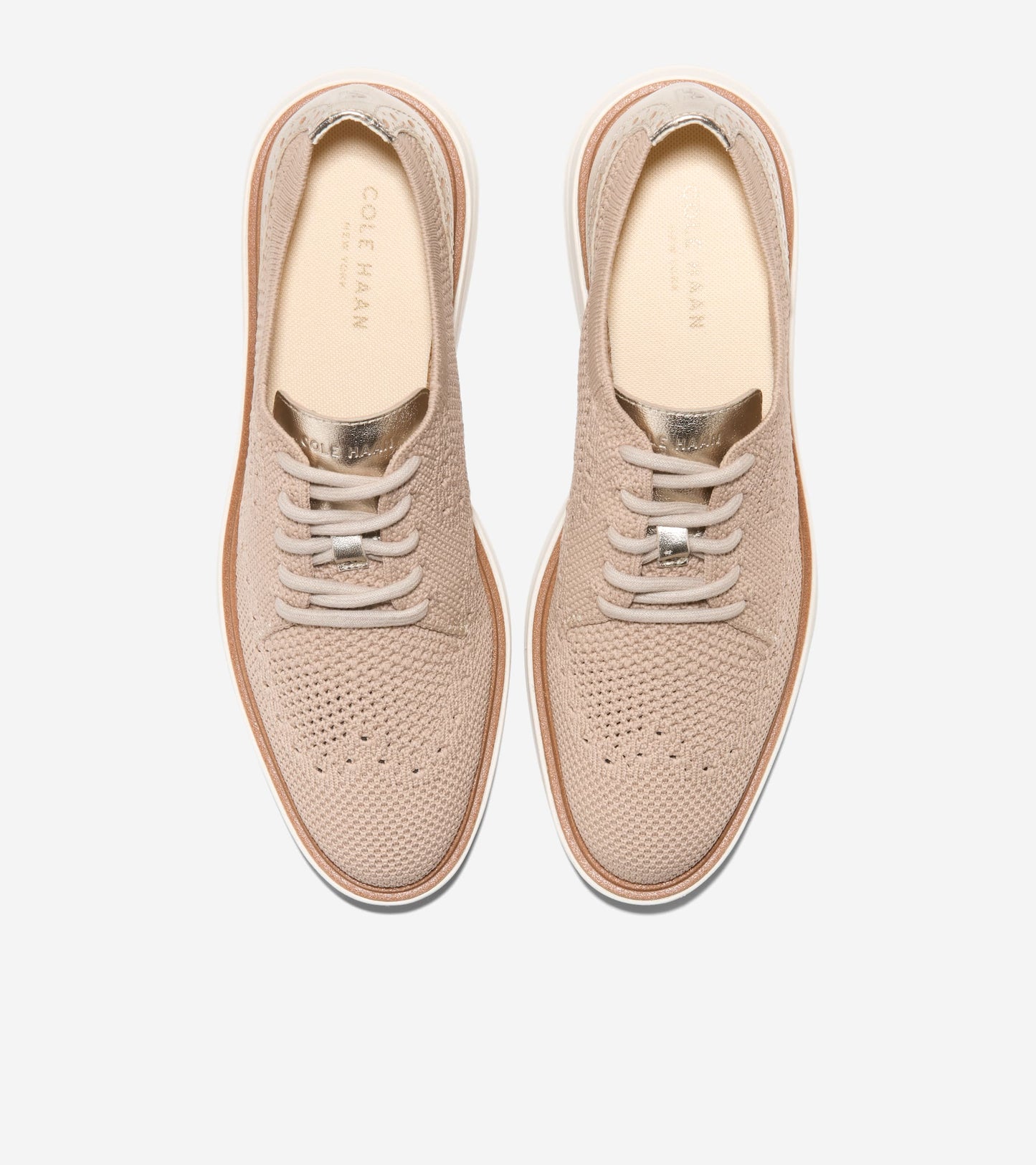 W36986:CH LT SESAME STITCHLITE / SOFT GOLD LTHR