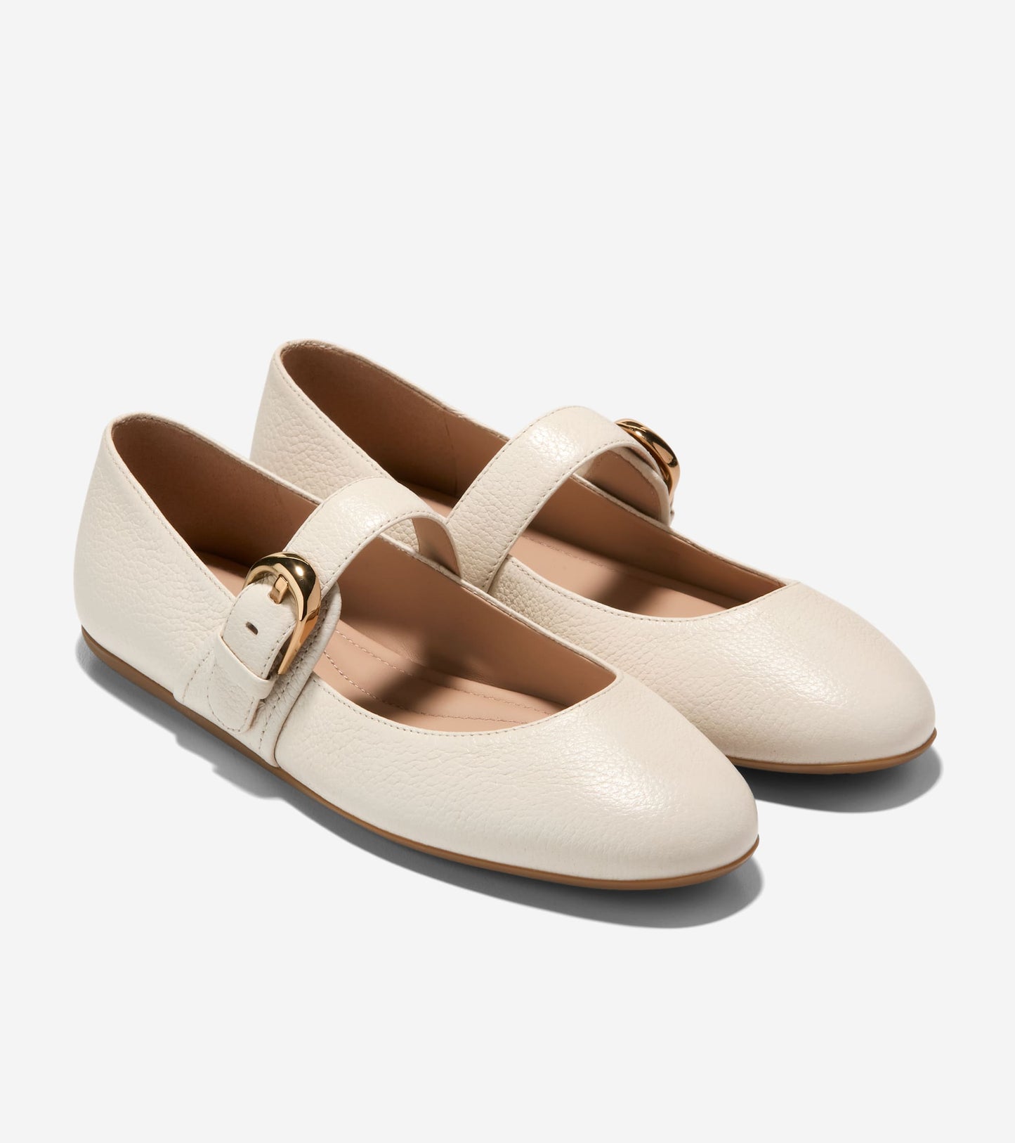 W37126:IVORY TUMBLED LEATHER
