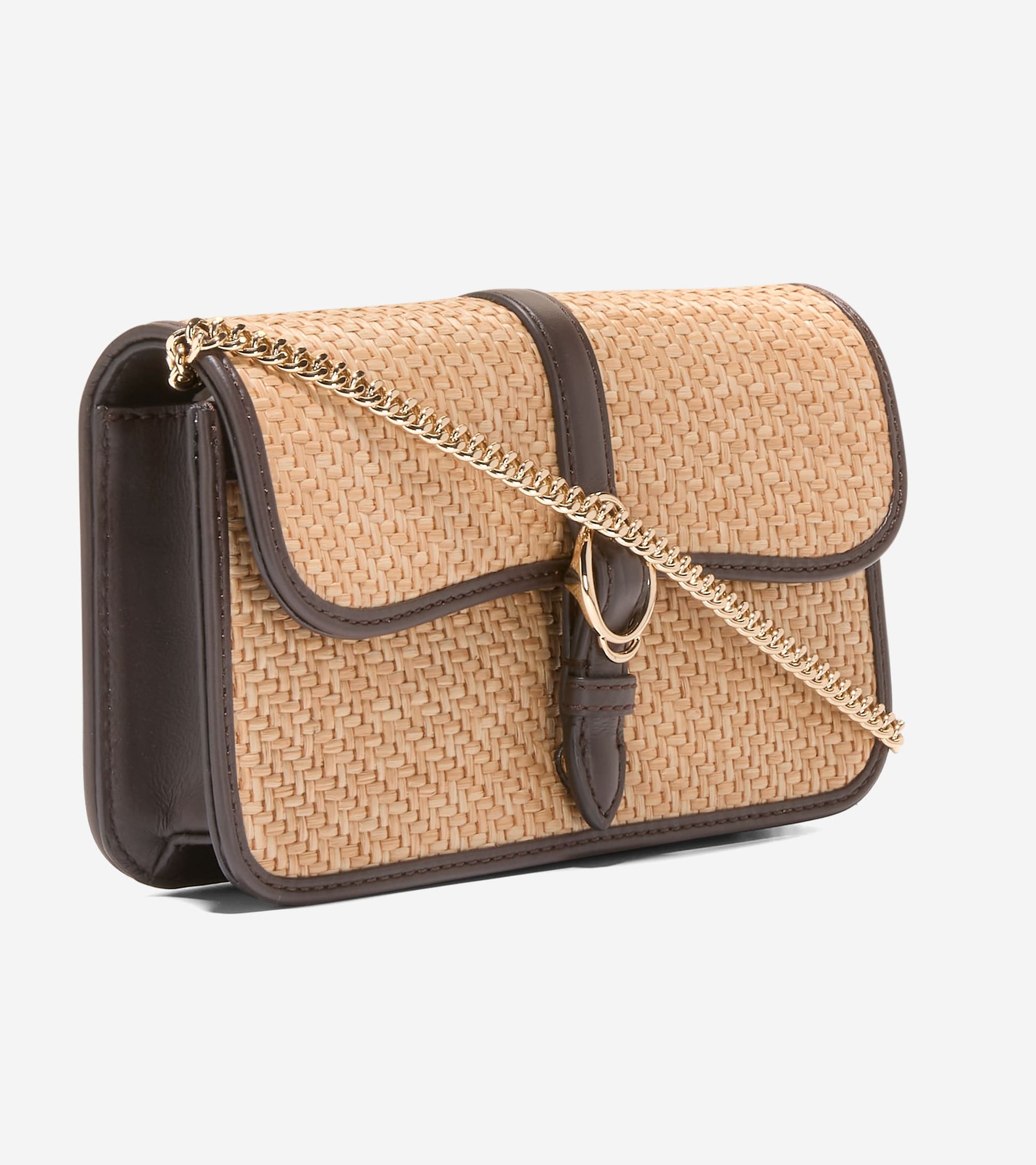 U08203:NATURAL RAFFIA/DK. CHOCOLATE:0000