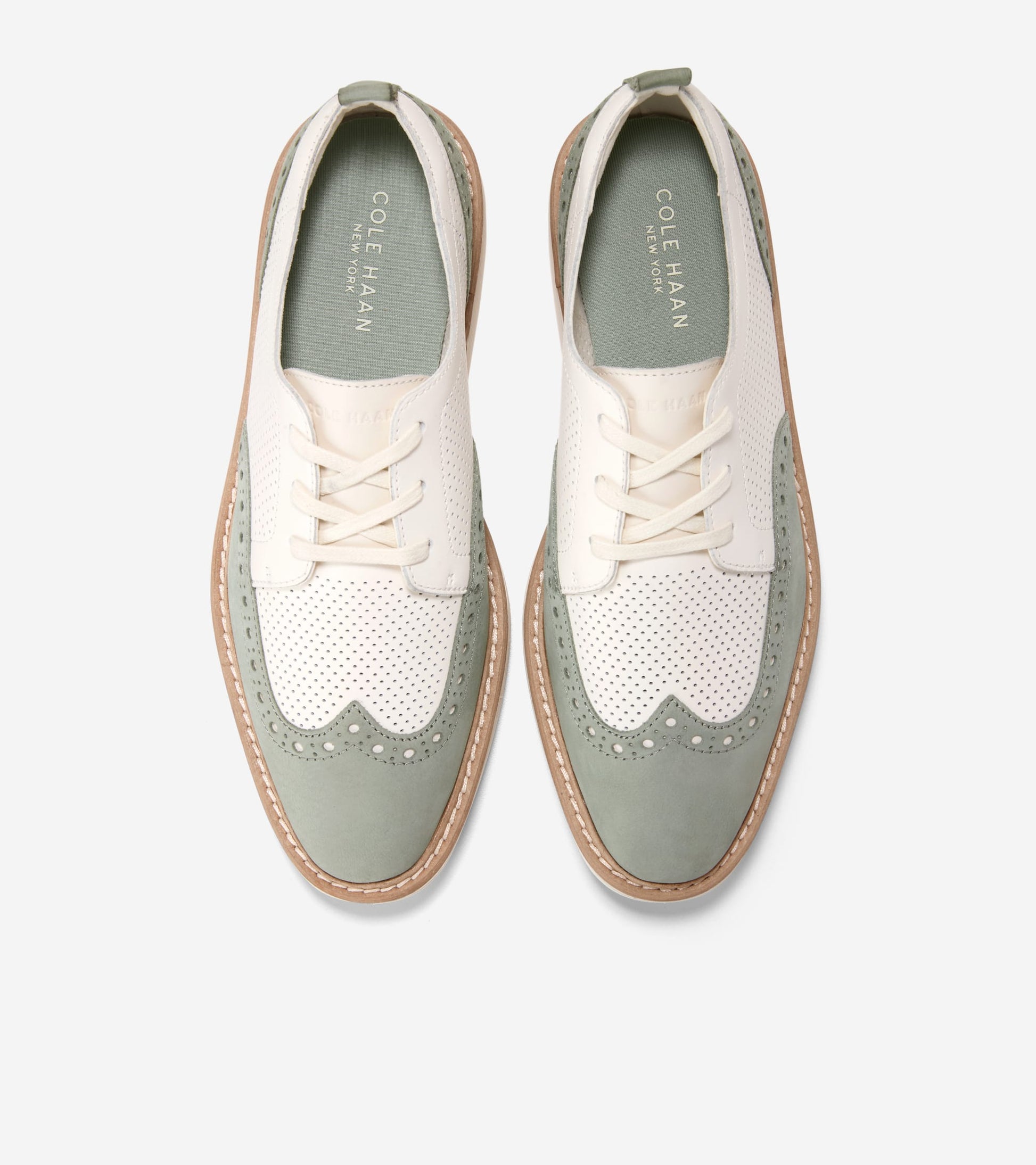 W36173:LILY PAD NUBUCK / CH POWDER / SAND DOLLAR LTHR