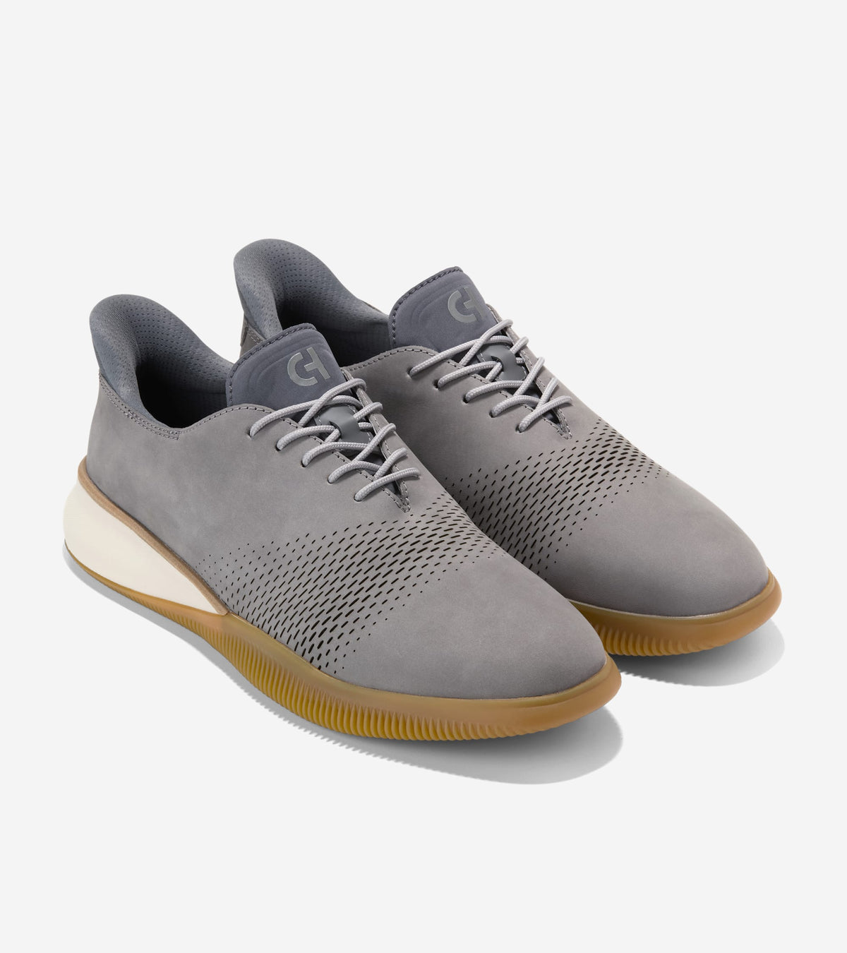 C44623:STEEL GRAY NUBUCK / NATURAL / GUM T