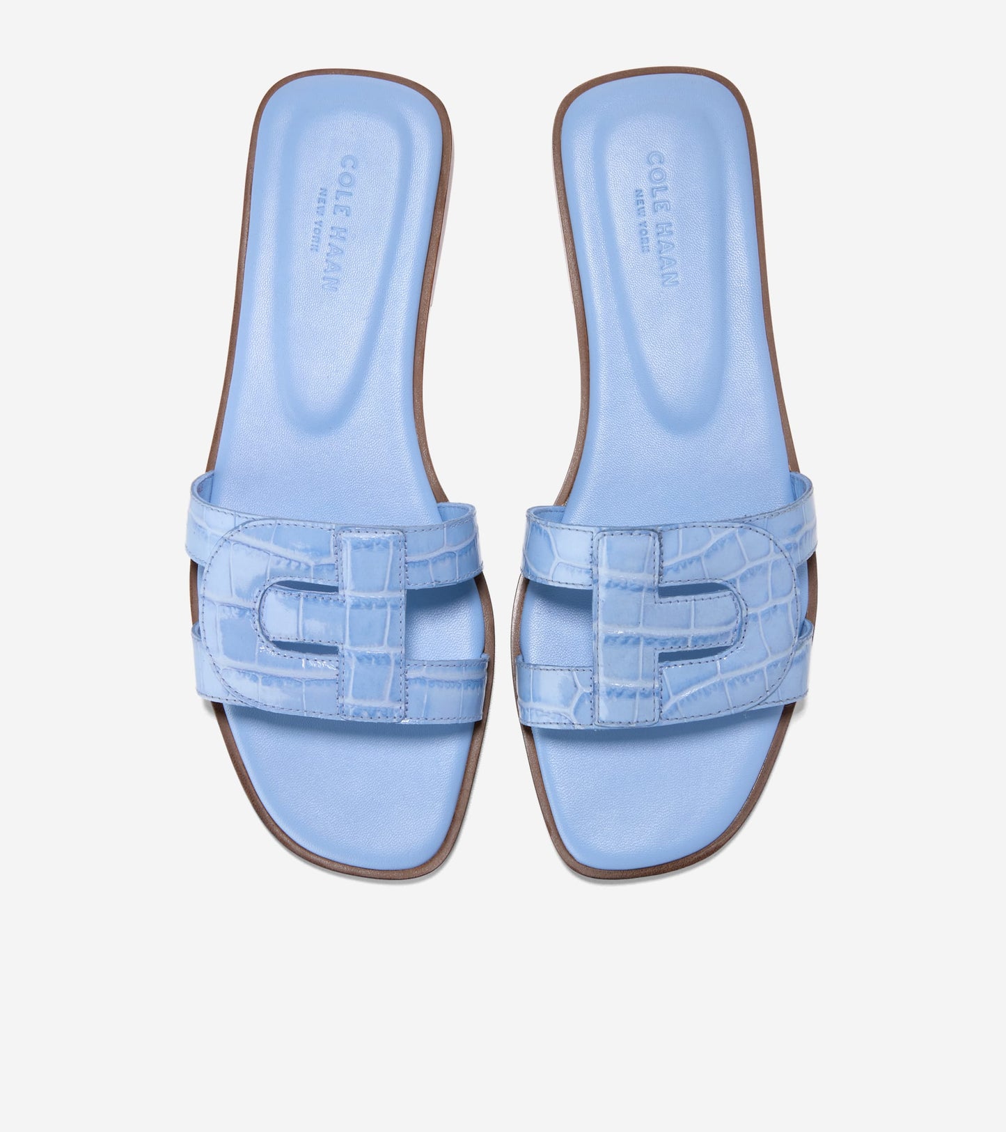 W35587:HYDRANGEA CROC PRINT LEATHER