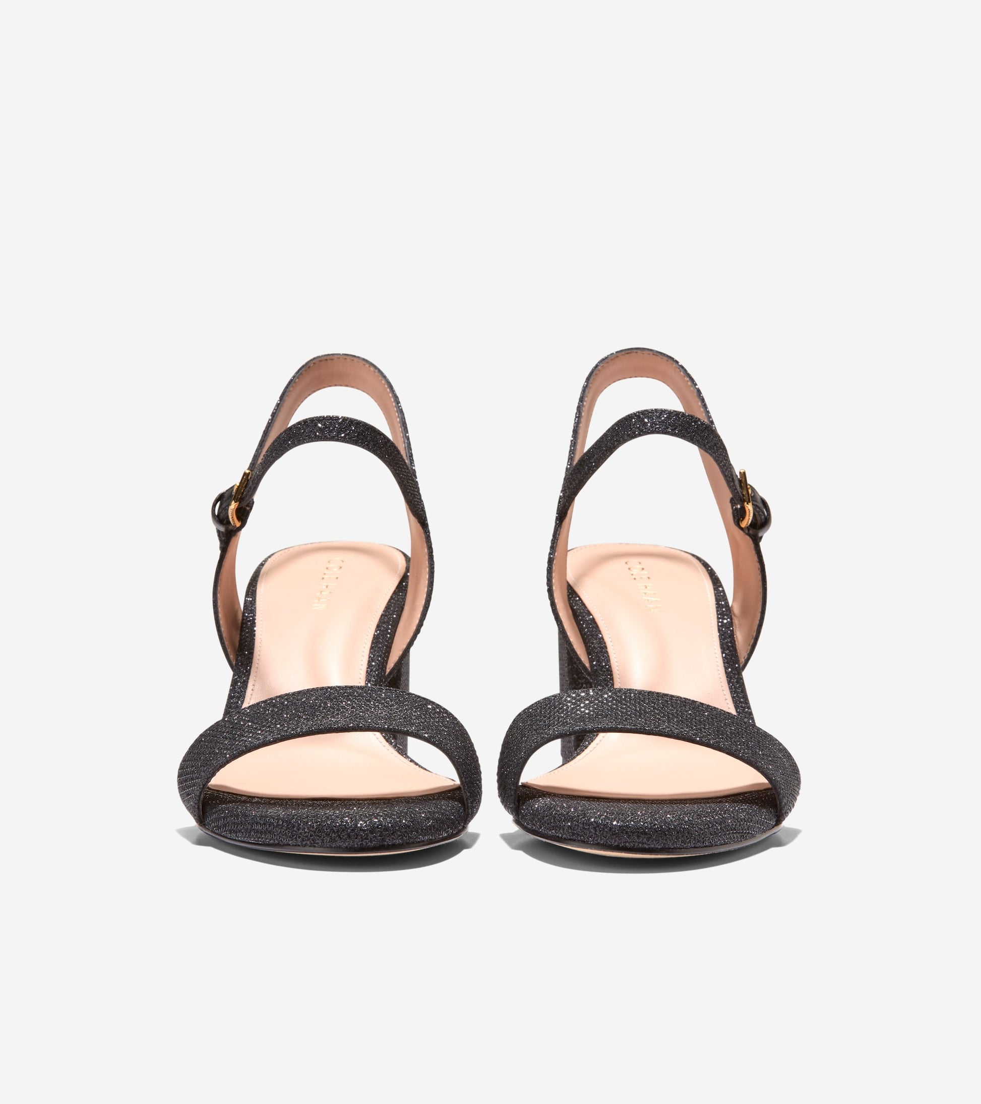 W34938:BLACK GLITTER MESH