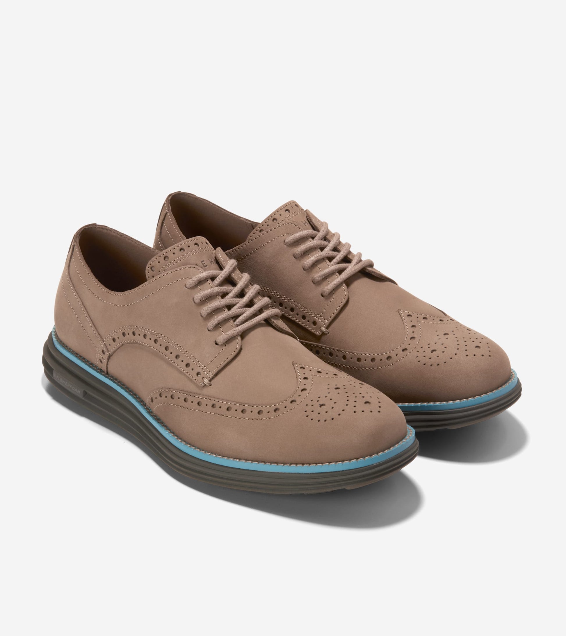 C40964:CH IRISH COFFEE NUBUCK / ADRIATIC BLUE / RAVEN