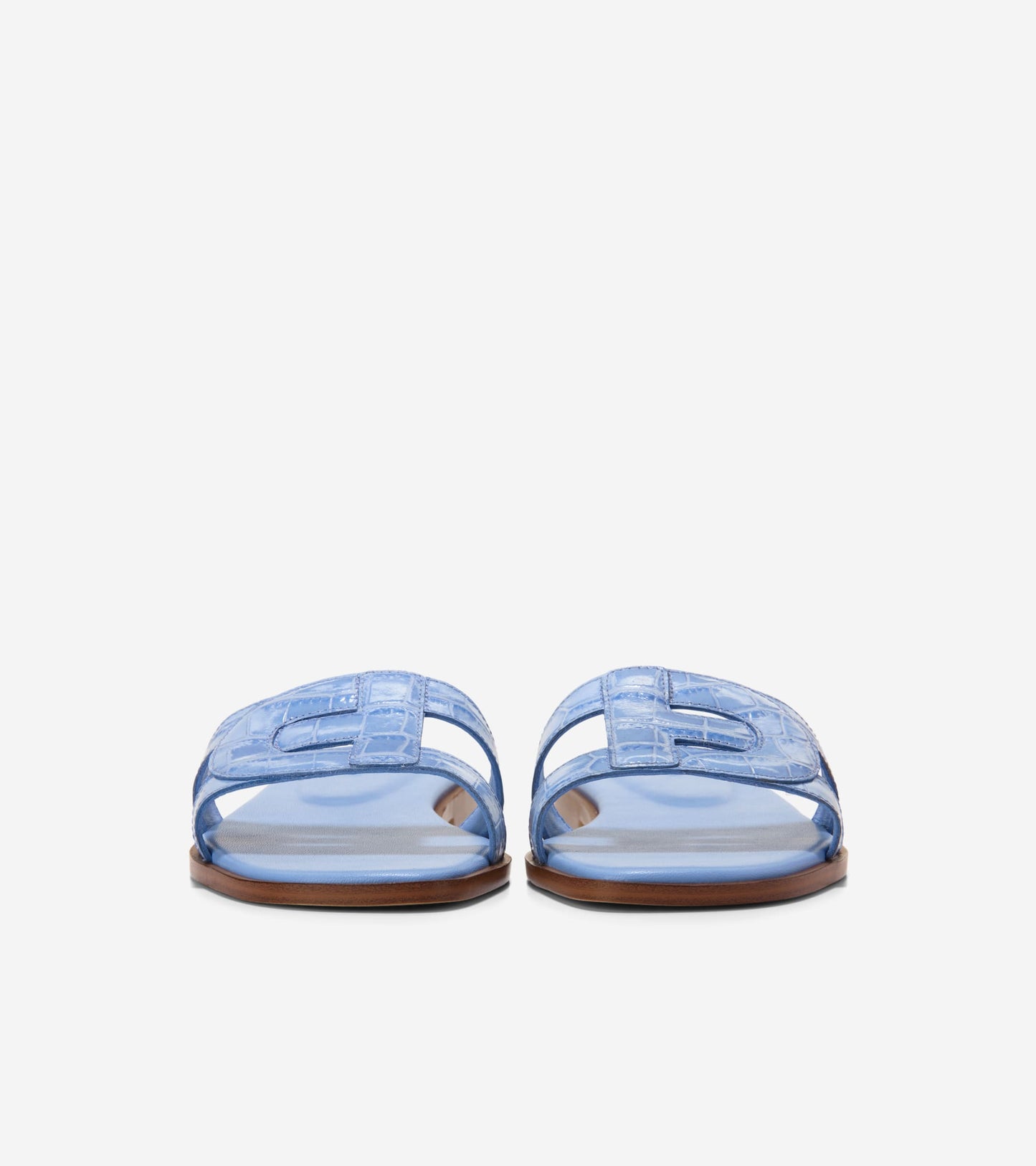 W35587:HYDRANGEA CROC PRINT LEATHER