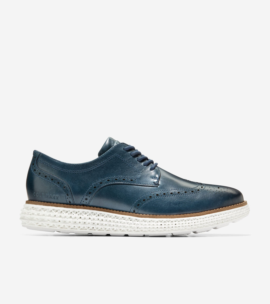 Navy blue cole haan shoes on sale