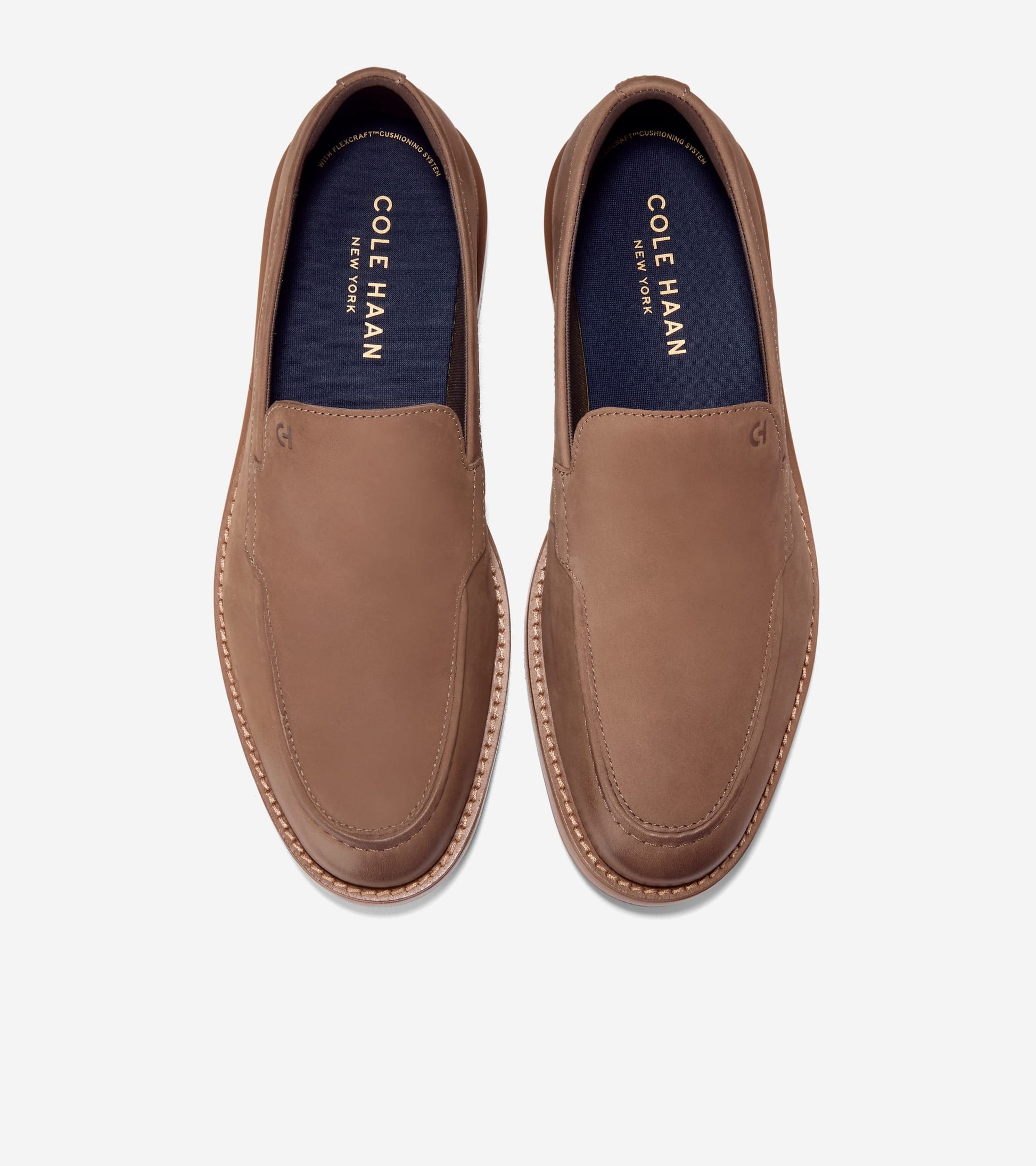 C44859:CH LIGHT WHISKEY NUBUCK / ITALIAN DARK NATURAL