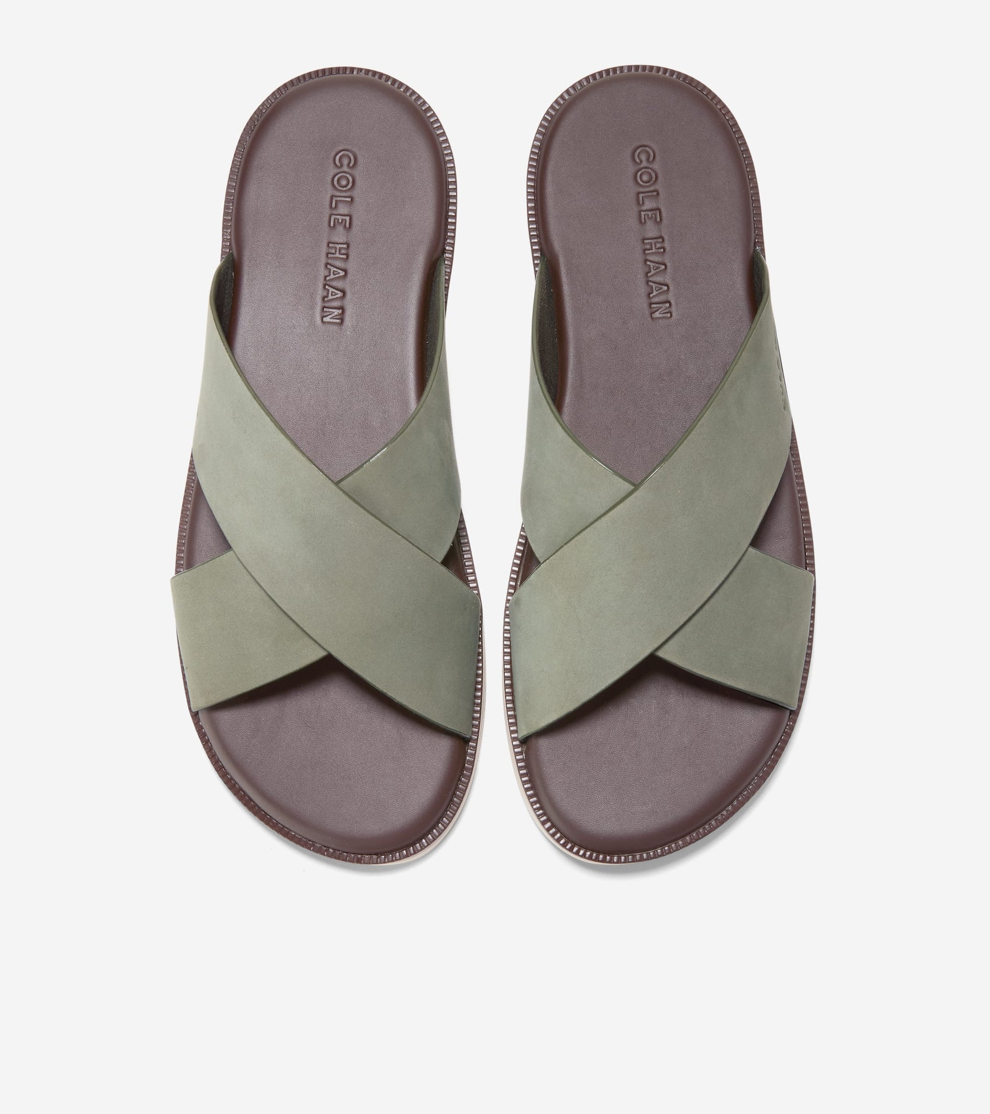 C42935:DUSTY OLIVE NUBUCK / ANGORA