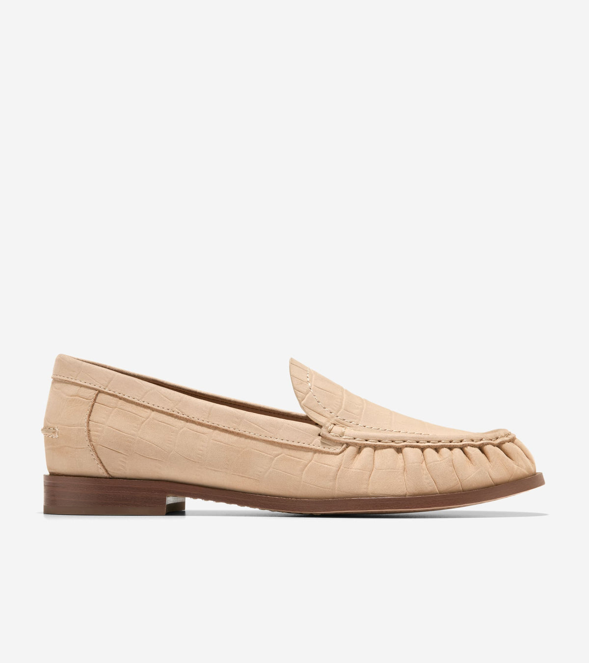 W36645:CH BUCKWHEAT NUBUCK CROC PRINT