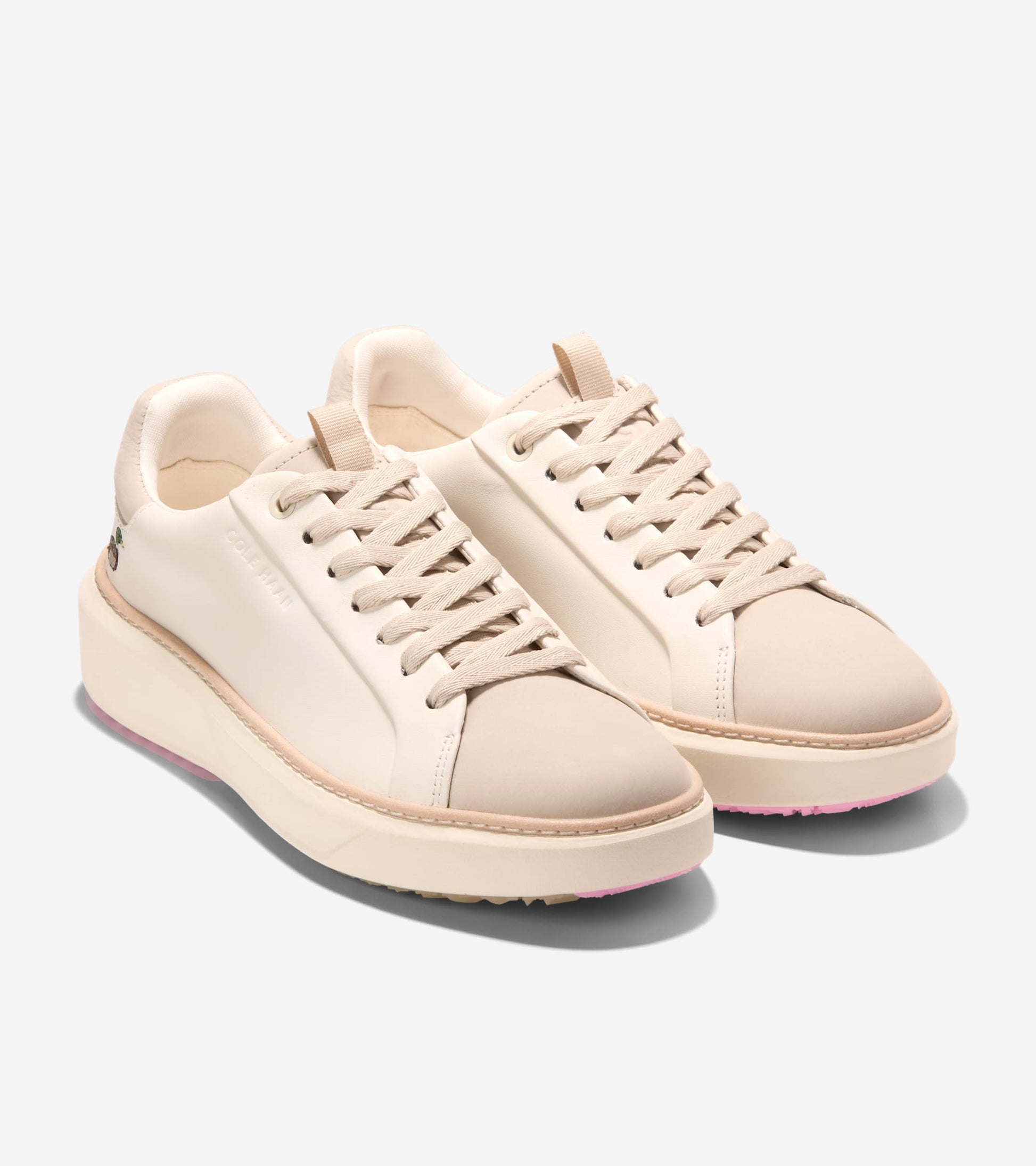 W32962:IVORY WP / CH LT SESAME NUBUCK WP / IVORY