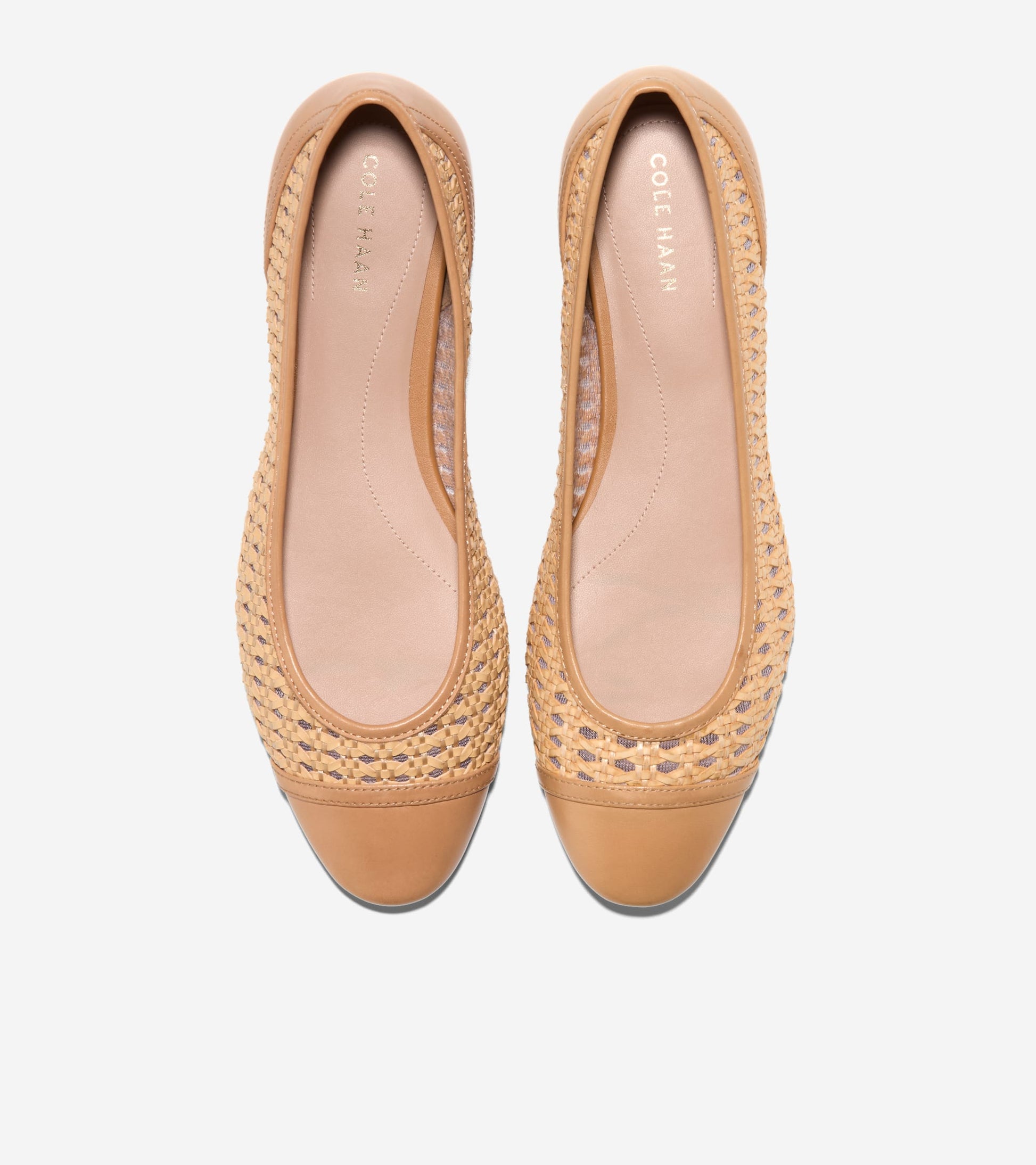W36029:NATURAL RAFFIA/BISCUIT LTHR
