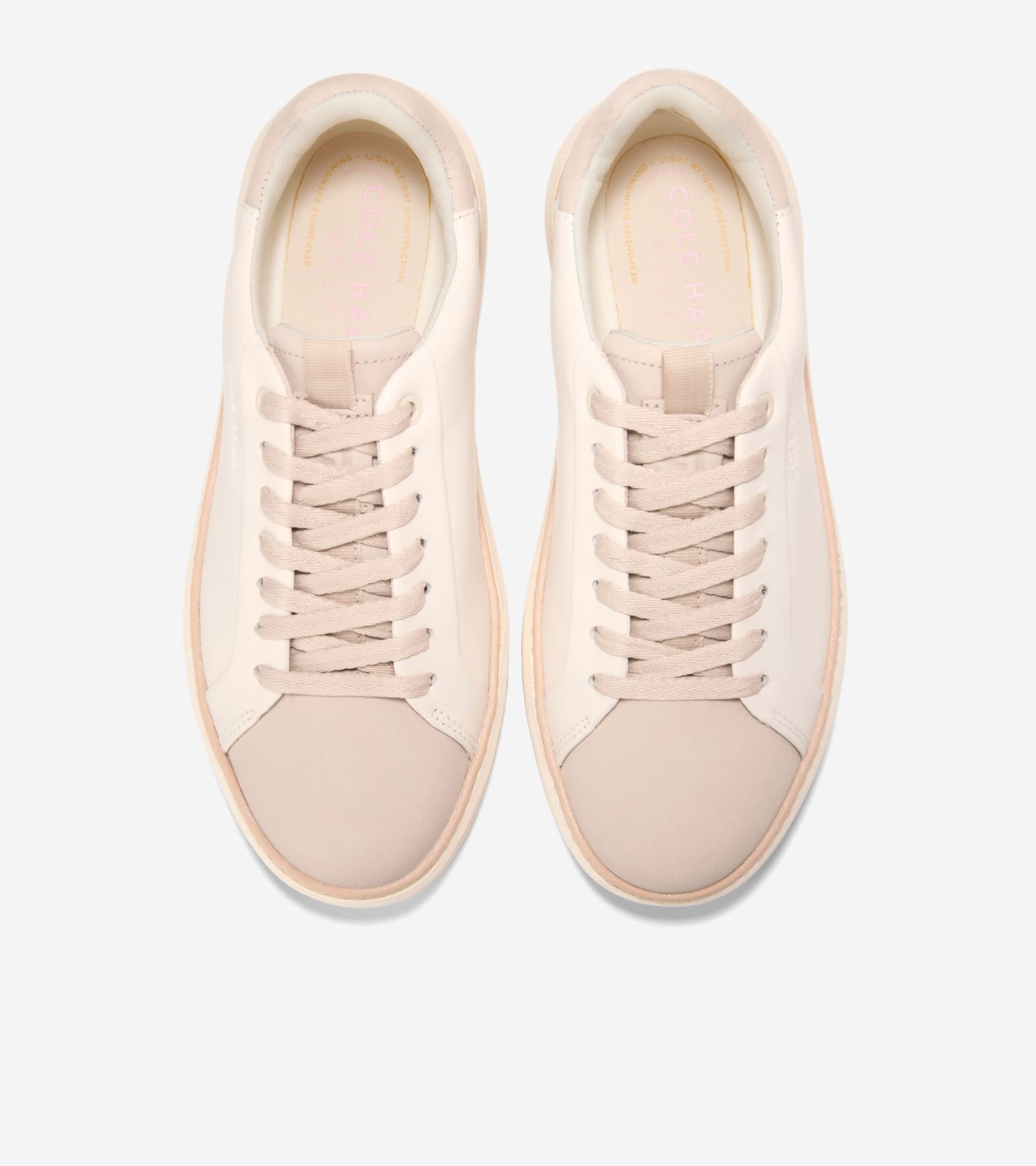 W32962:IVORY WP / CH LT SESAME NUBUCK WP / IVORY