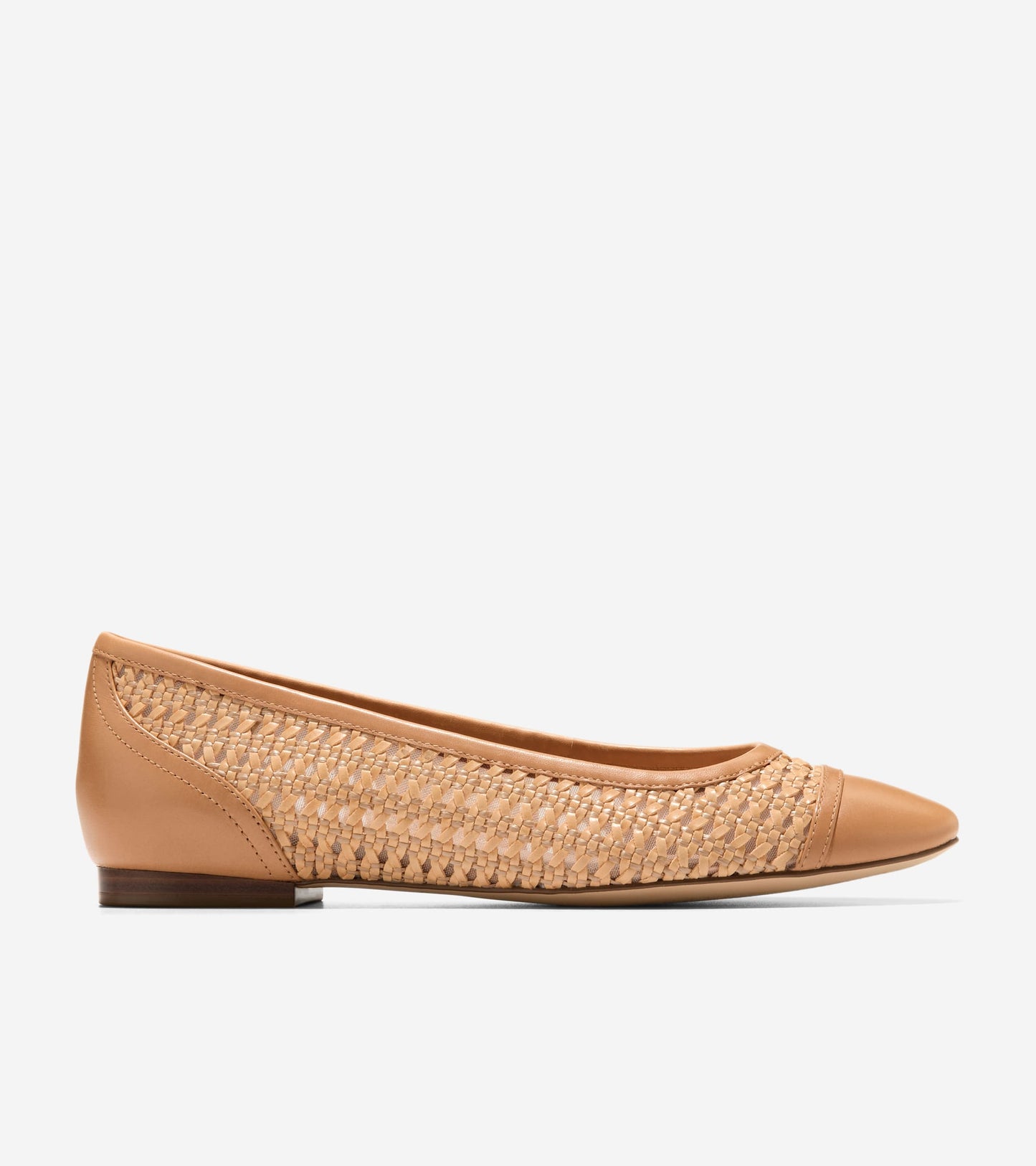 W36029:NATURAL RAFFIA/BISCUIT LTHR