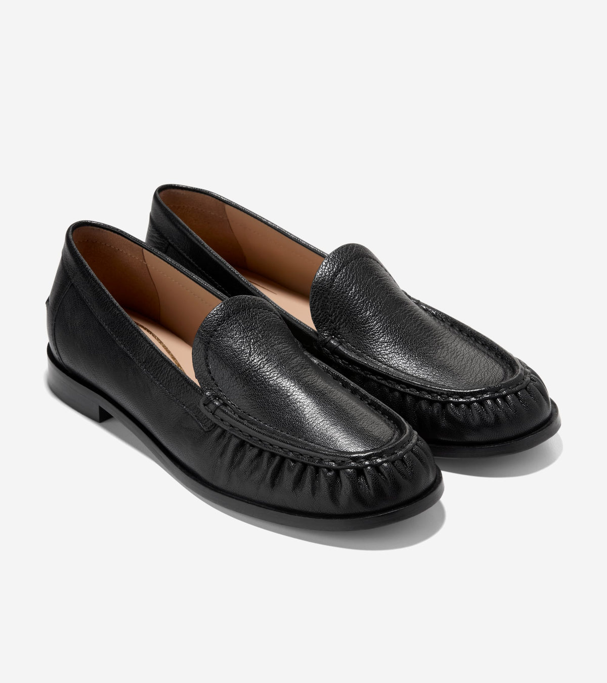 W36643:BLACK LEATHER