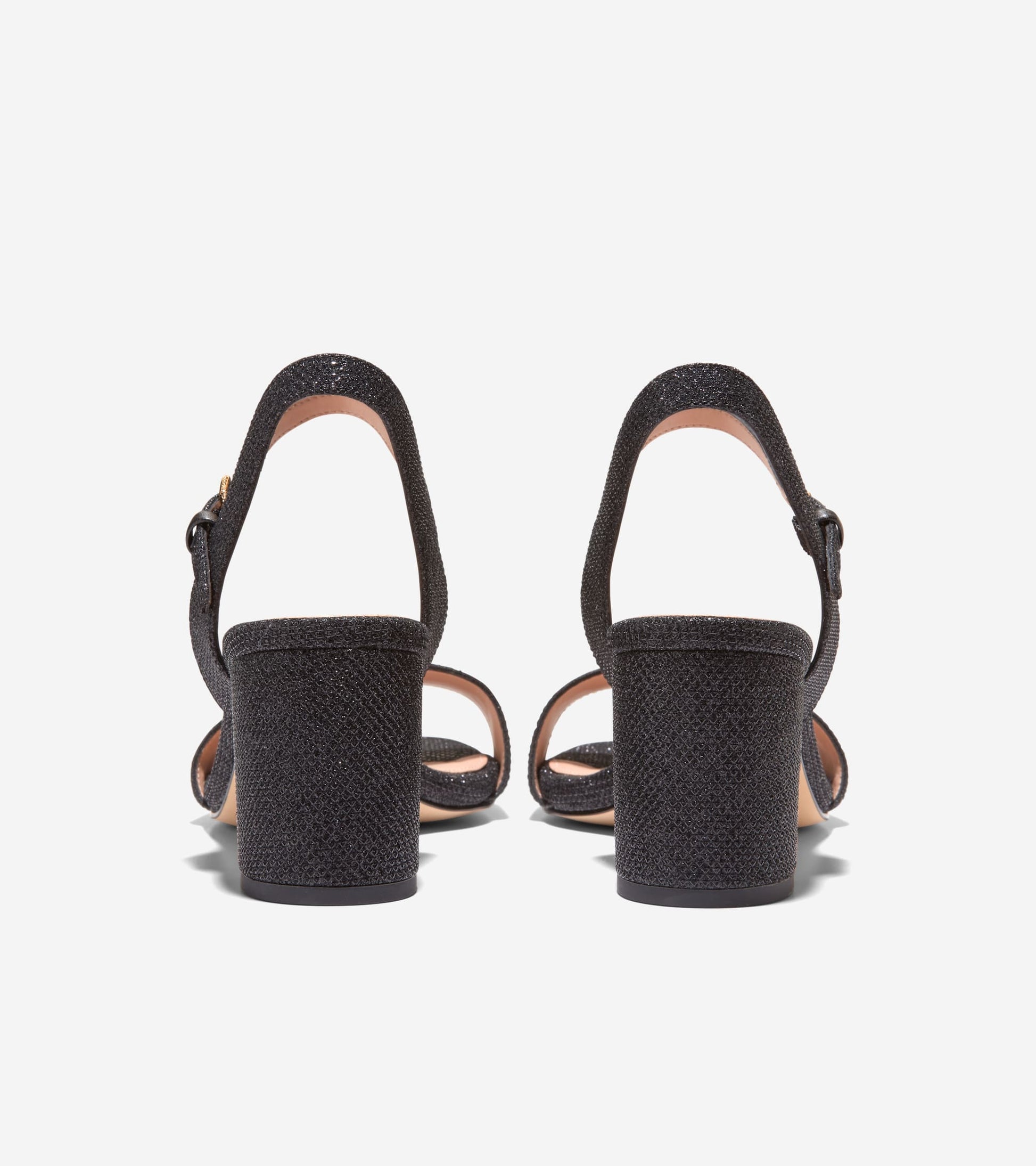 W34938:BLACK GLITTER MESH