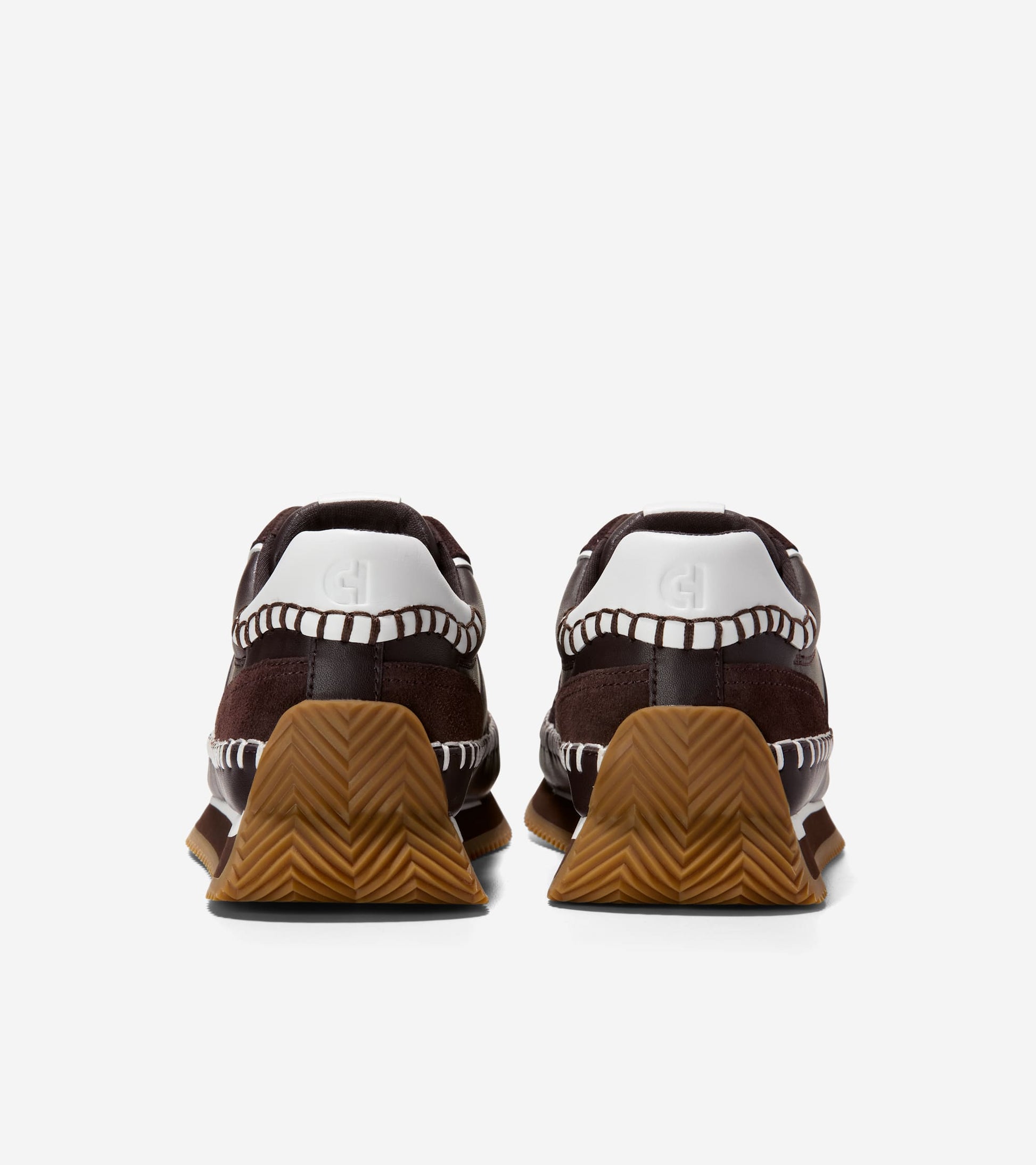 W34231:CH DK CHOCOLATE/WHITE LTR