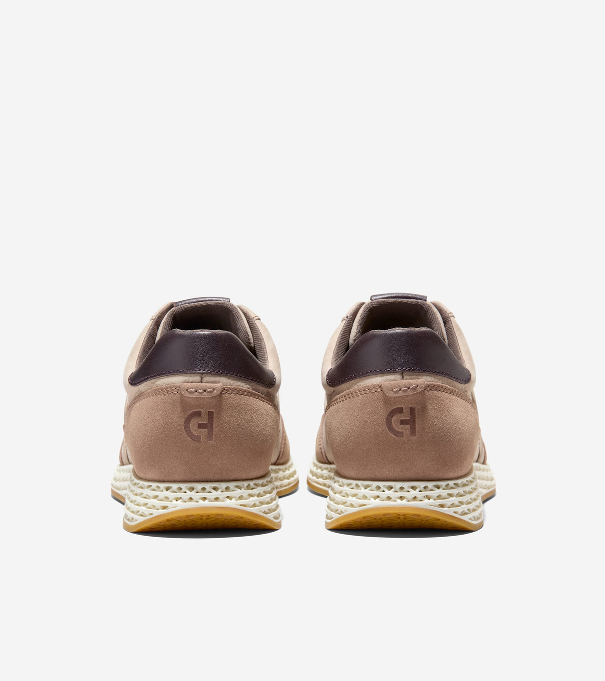 C43565:CH DARK LATTE NUBUCK / CH LIGHT WHISKEY / IVORY