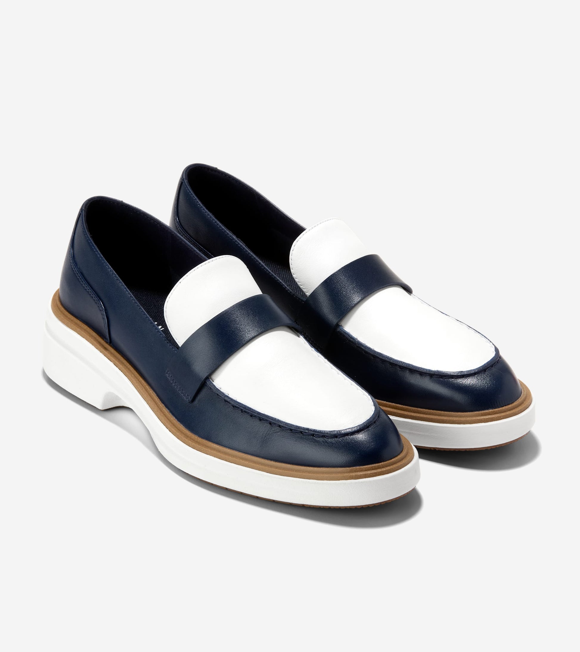 W35367:CH MIDNIGHT MOON/WHITE LEATHER