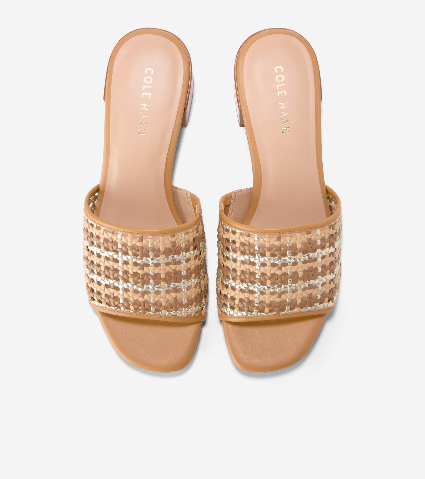 W36026:NEUTRAL WOVEN / BISCUIT PU