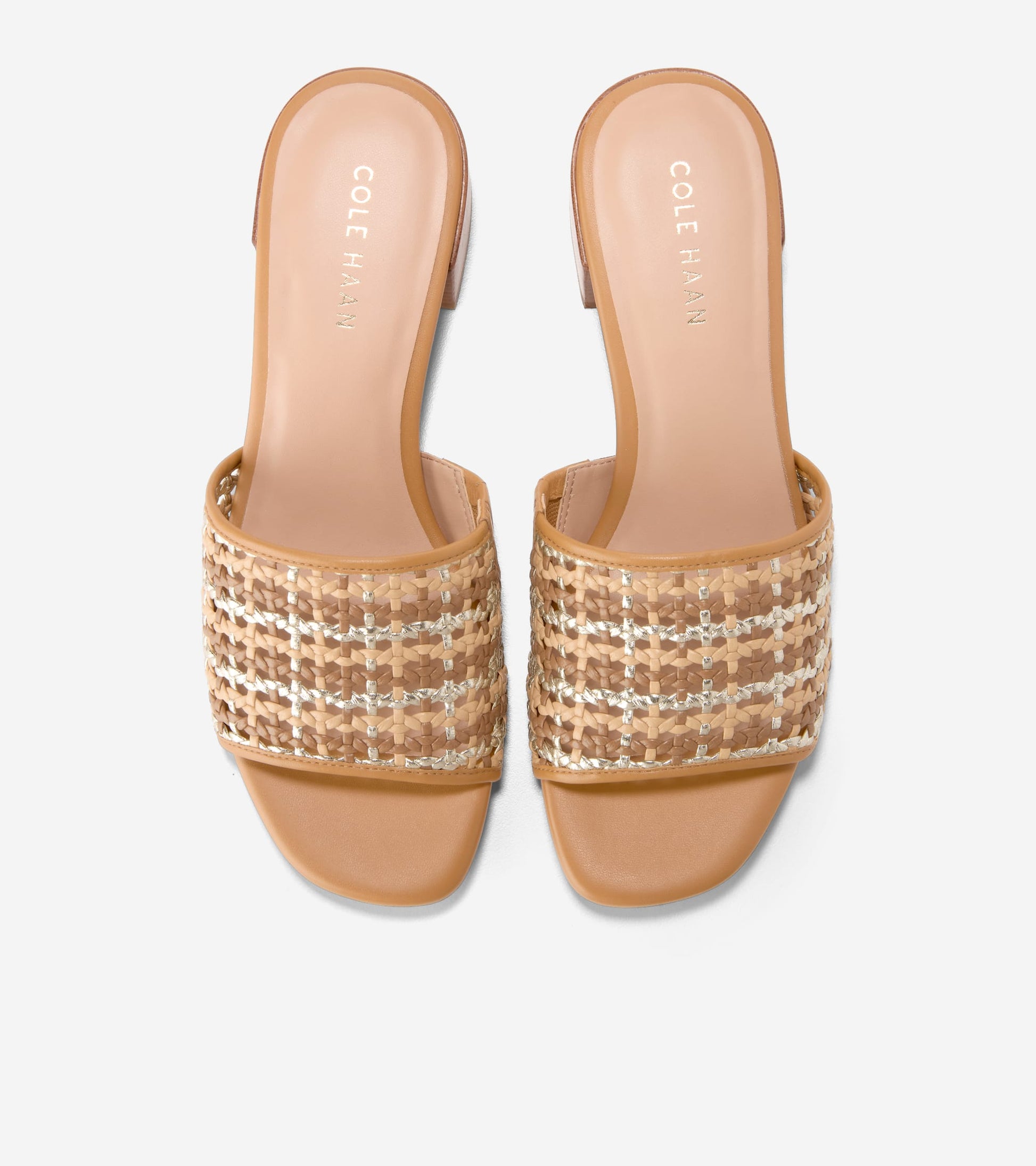 W36026:NEUTRAL WOVEN / BISCUIT PU