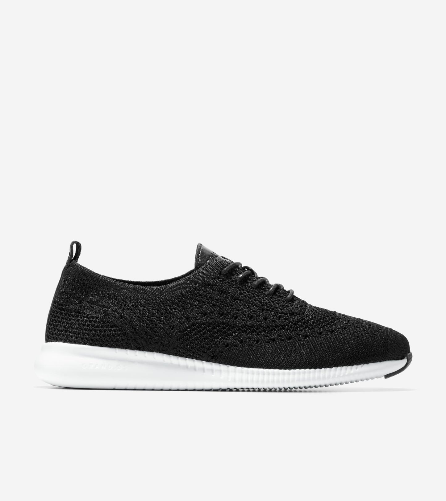W11511:BLACK KNIT/OPTIC WHITE