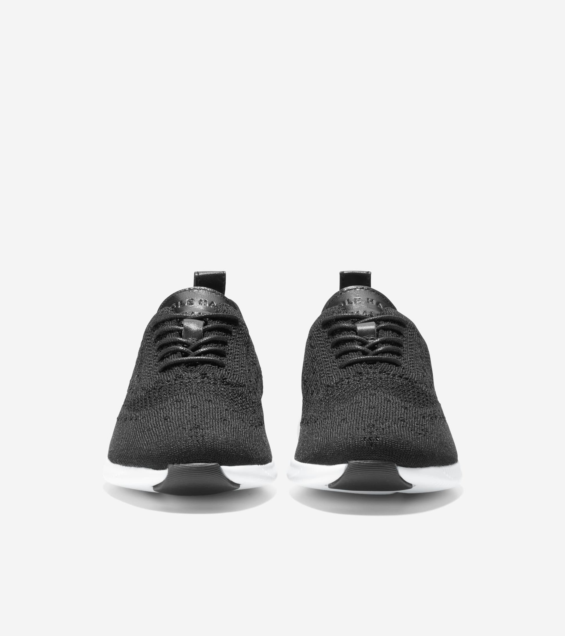 W11511:BLACK KNIT/OPTIC WHITE