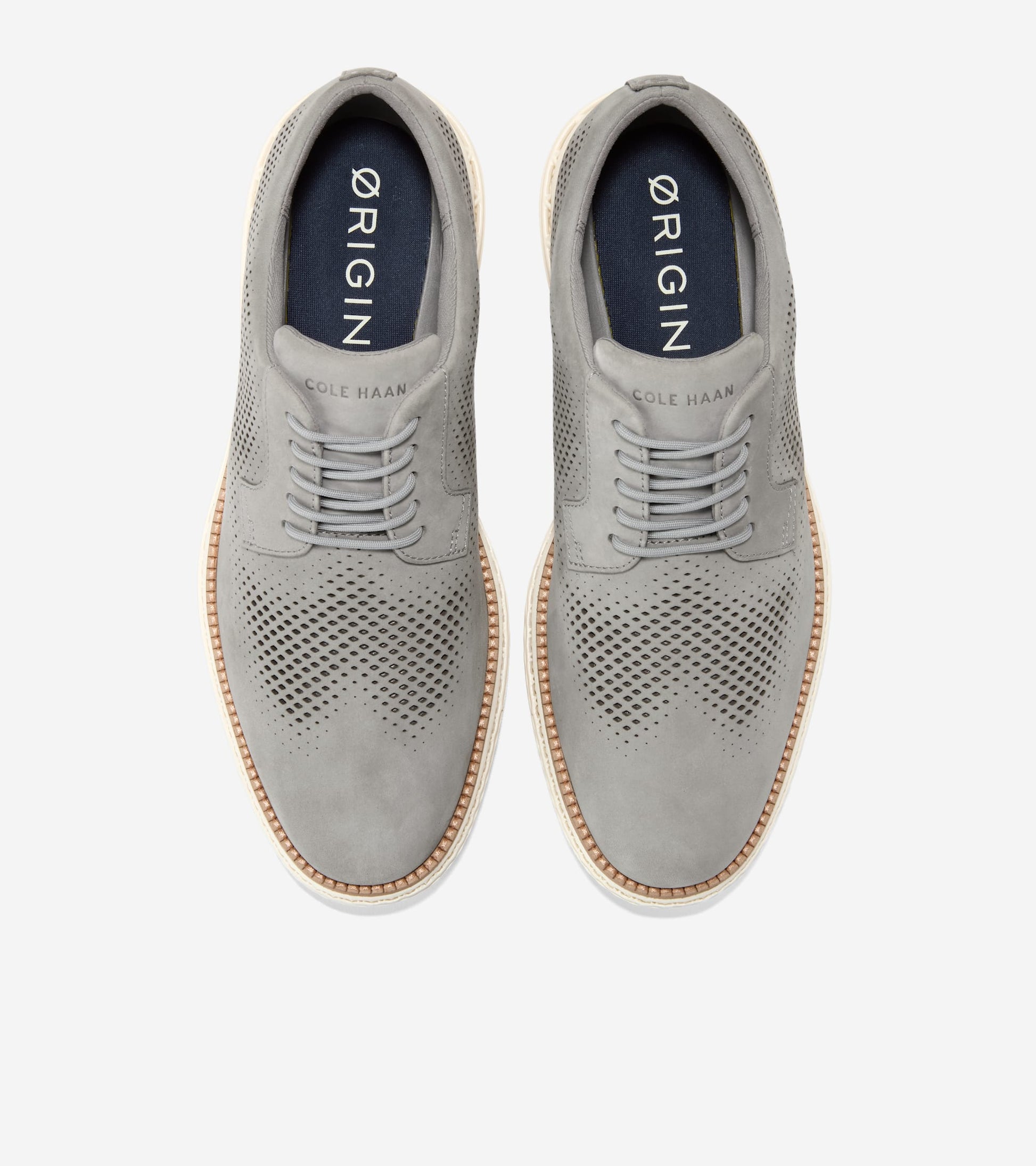 C44913:ULTIMATE GRAY NUBUCK / NATURAL / IVORY