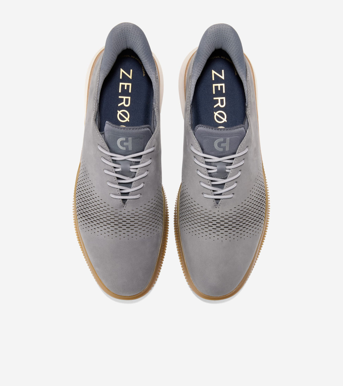 C44623:STEEL GRAY NUBUCK / NATURAL / GUM T